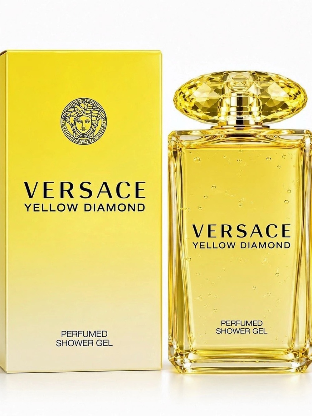 Versace Yellow Diamond Perfumed Shower Gel in Yellow